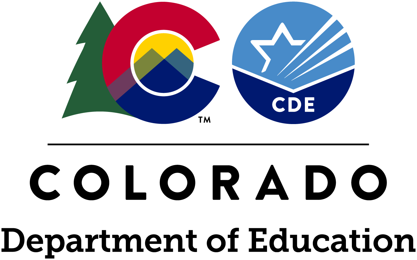 CDE Logo Black Text