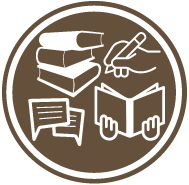Reading, Writing, Communicating Logo